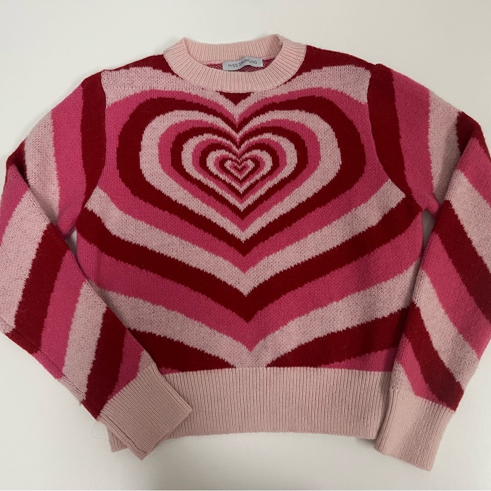 Infinity Heart Sweater